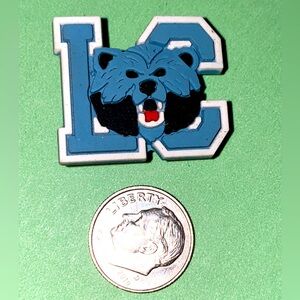 (10 for $15) Livingston College Blue Bears Crocs Shoe Charms